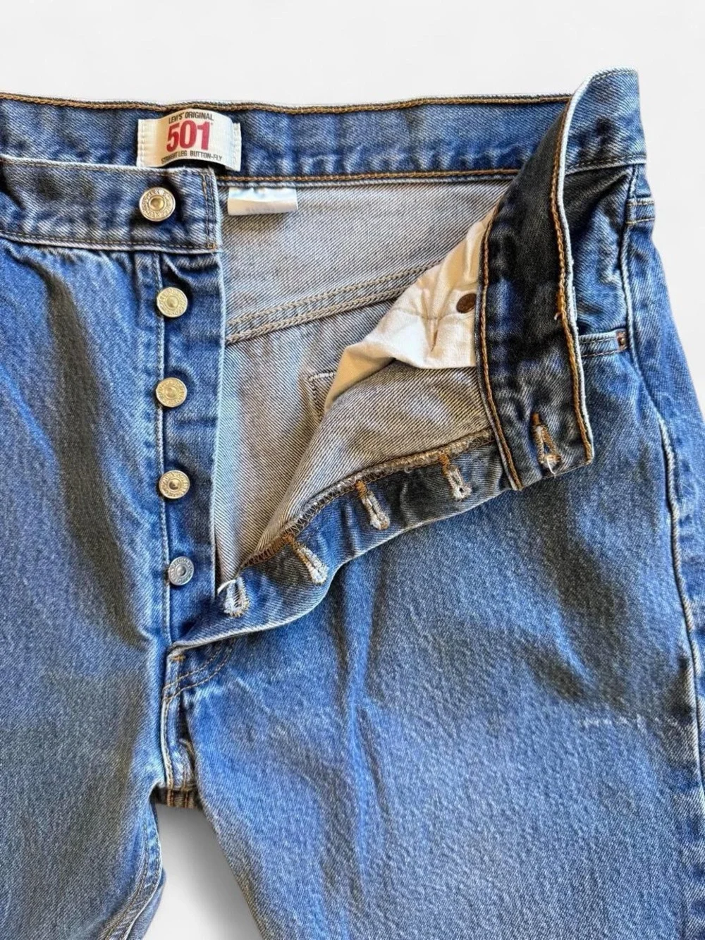 Levi’s 501 Original 2008 Straight Leg Button Fly Jeans W36 L32